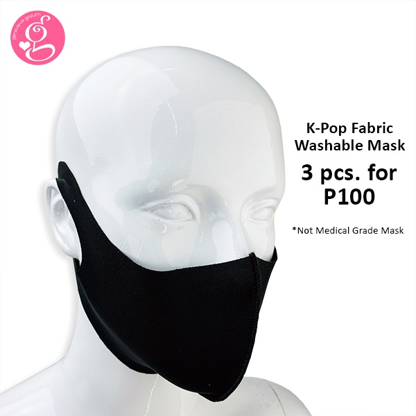 11310031 fabric mask black with mannequin with description Genevieve Gozum