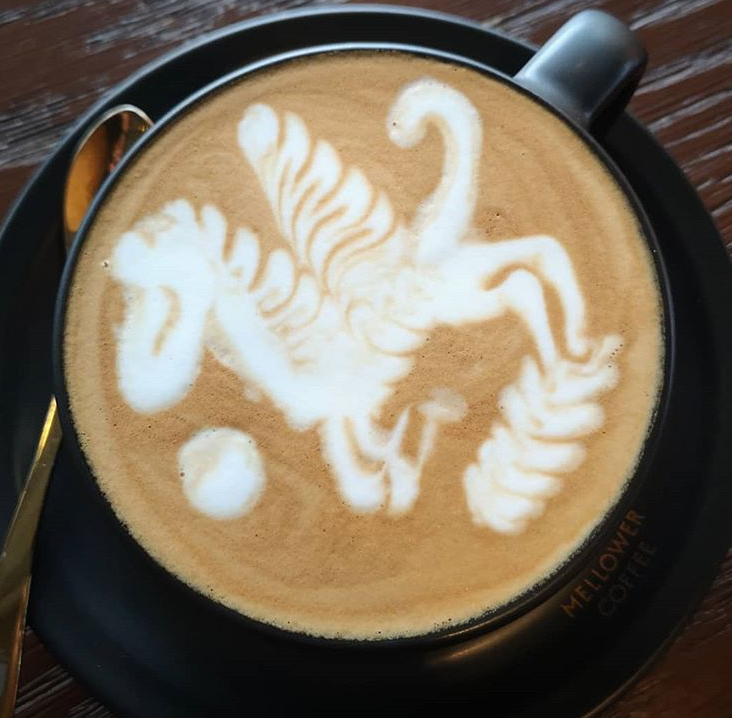 mellowers latte art