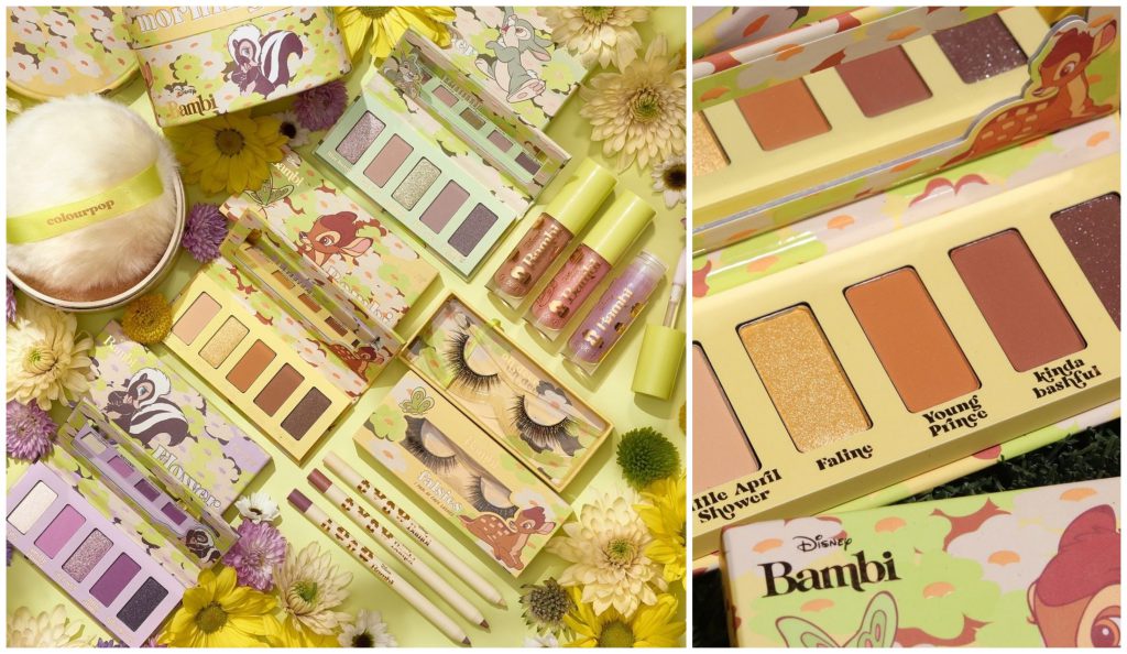 ColouPop Cosmetics released a new collection inspired by Disney's Bambi 