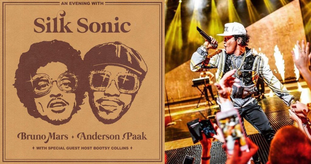 Bruno Mars and Anderson .Paak collaborated for a new album and formed a band called "Silk Sonic."