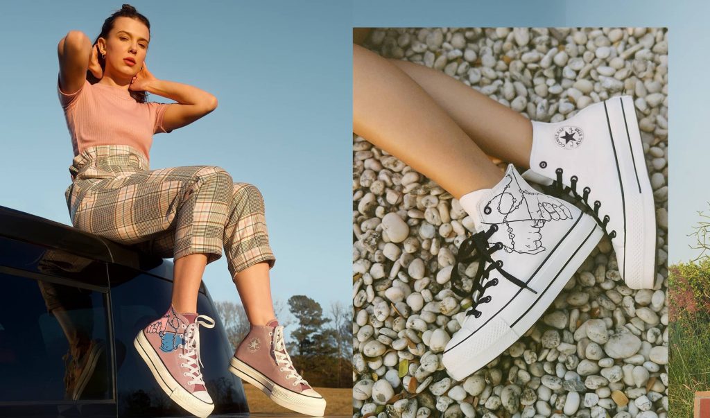 Millie Bobby Brown x Converse