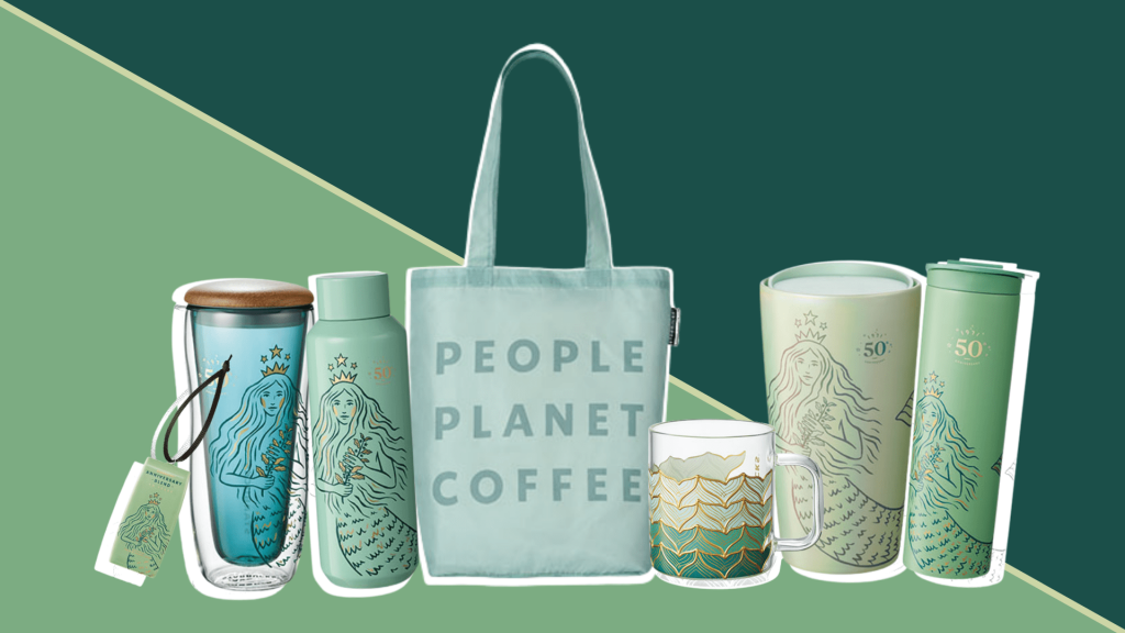 Starbucks' Siren Takes the Spotlight in Their 50th Anniversary Collection