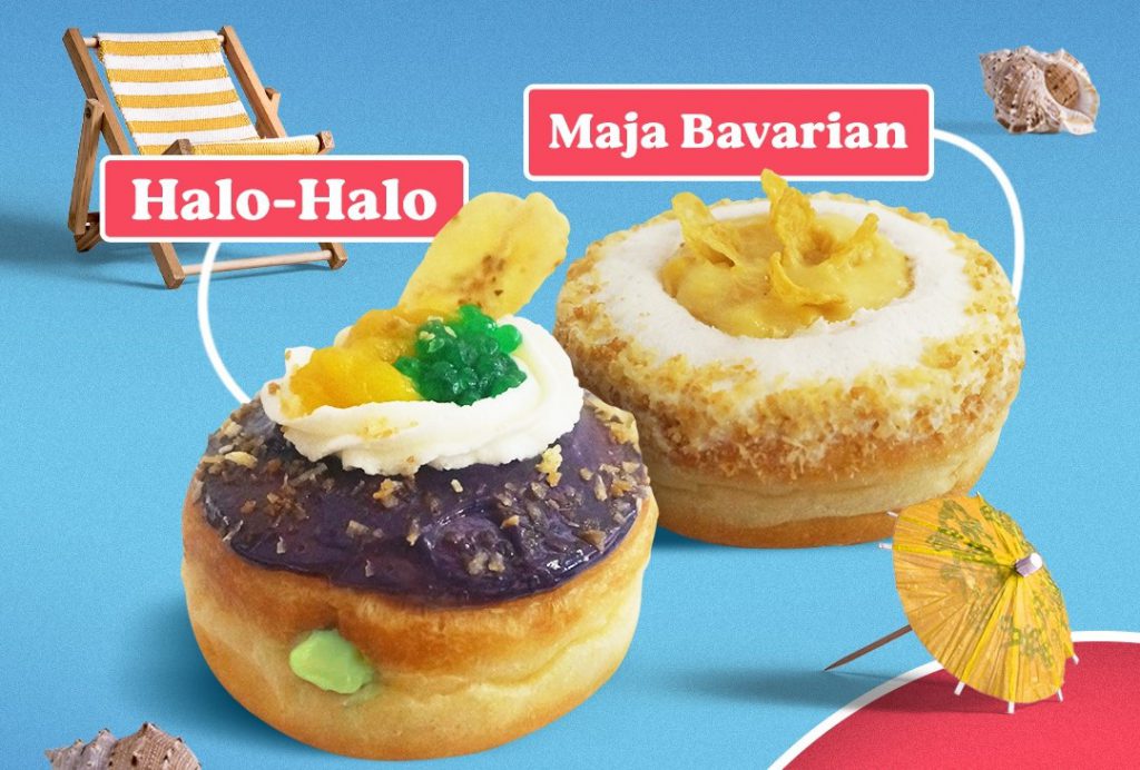 Dunkin' Now Has Halo-Halo And Maja Bavarian Donuts