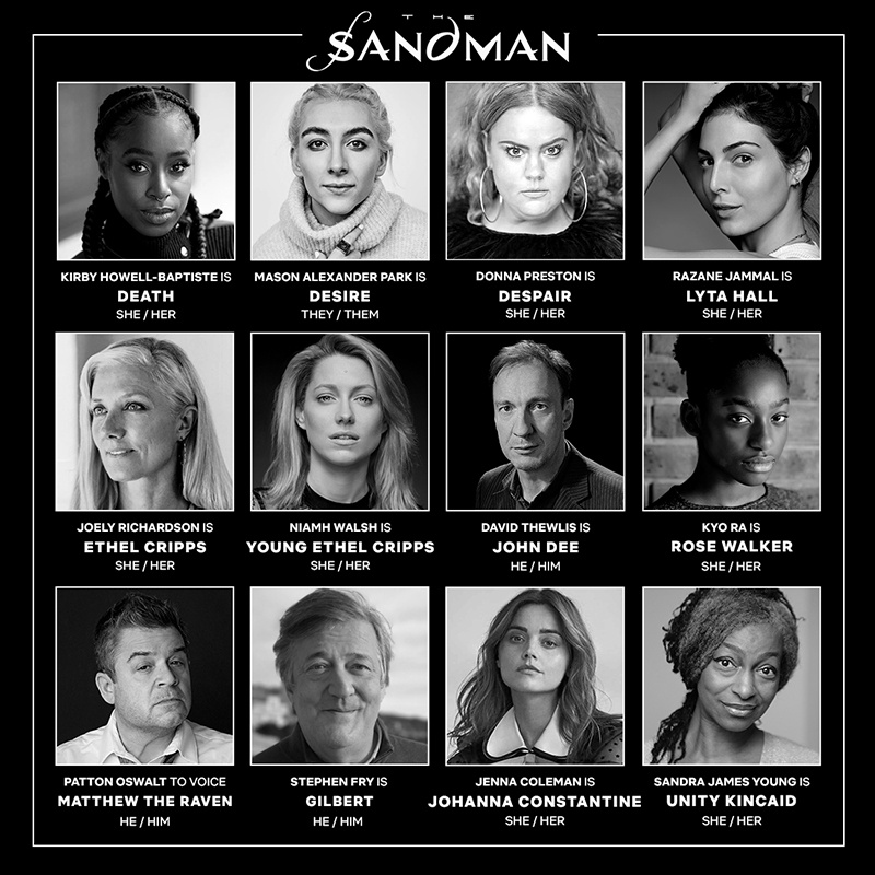 12 more actors join Netflix’s highly-anticipated adaptation of Neil Gaiman’s The Sandman, making the cast even more star-studded as it is. 