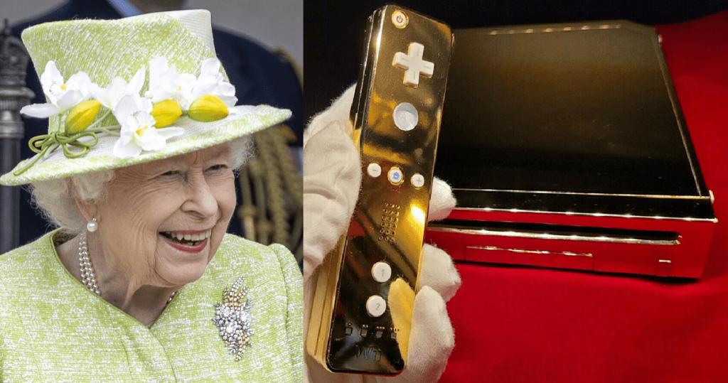 Queen Elizabeth II's 24k gold Nintendo Wii is up on eBay for P14.5M