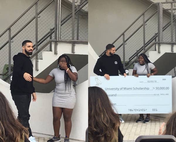 Girl from ‘God’s Plan’ Music Video Finishes Master’s with Drake’s Help