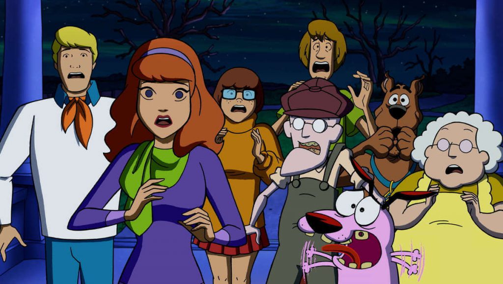 Scooby-Doo and Courage the Cowardly Dog join forces in crossover film
