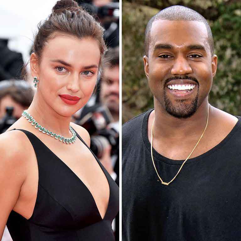 FreebieMNL - Kanye West Spotted with Model Irina Shayk