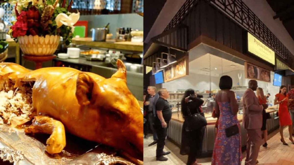 FreebieMNL - Newly-opened lechon store in Las Vegas draws long lines on first day