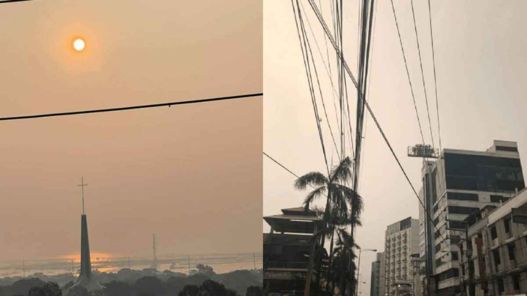 FreebieMNL - LOOK: Metro Manila’s gray skies not caused by ‘vog,’ but by ‘human activities’