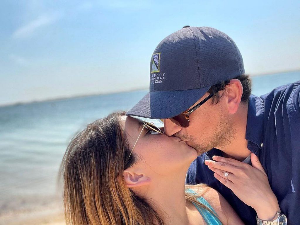 Serena Dalrymple flaunts ring in photos with boyfriend, hints at engagement