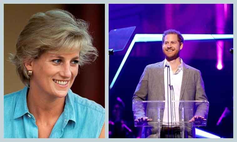 FreebieMNL - Prince Harry Honors Princess Diana At The 2021 Diana Awards
