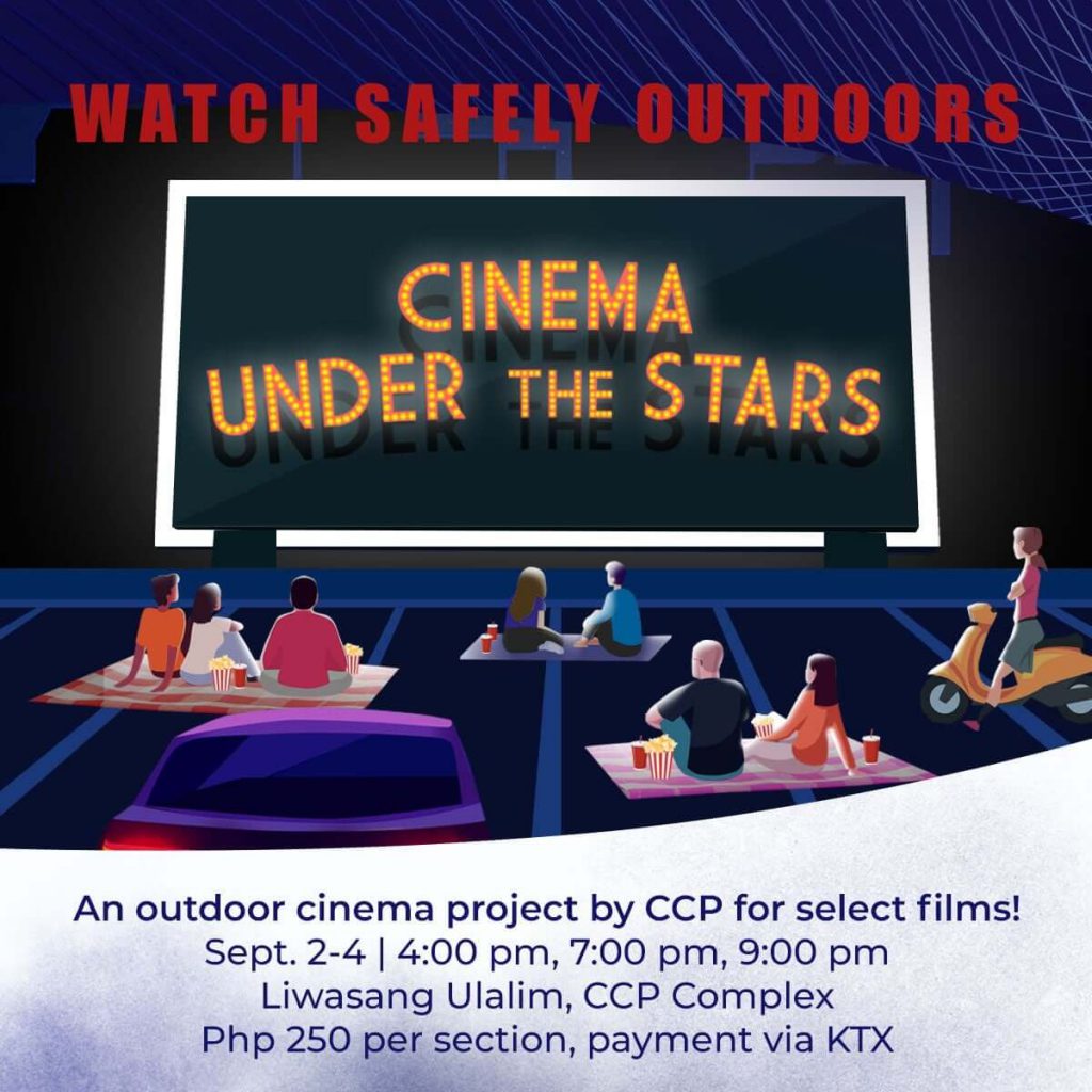 Cinemalaya is setting up an outdoor cinema so you can watch films “under the stars”
