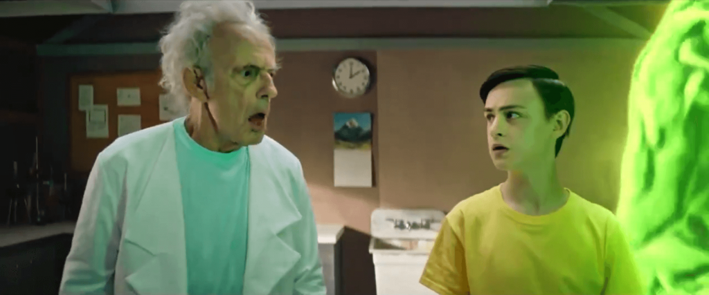 Wish granted: Christopher Lloyd joins live-action Rick and Morty teaser