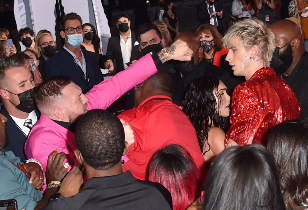 MGK and McGregor Cause Scuffle at VMAs
