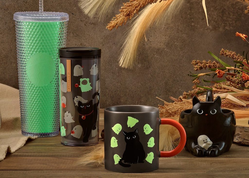 Slide into the spooky szn with Starbucks' new Halloween collection