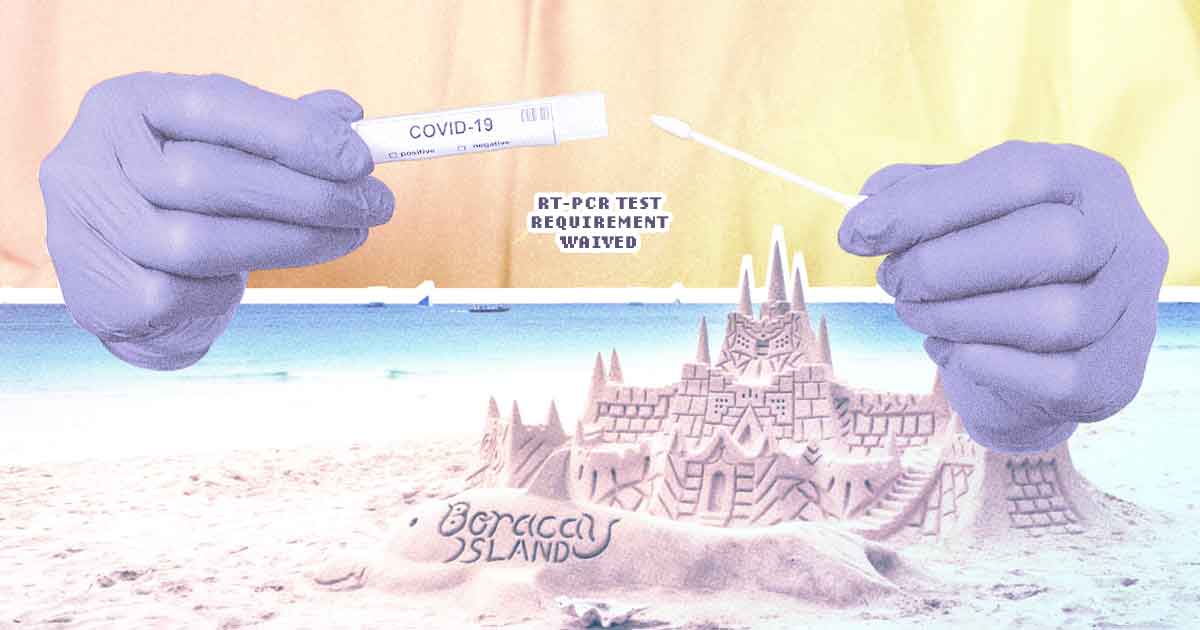 Boracay waives RT PCR for vaccinated