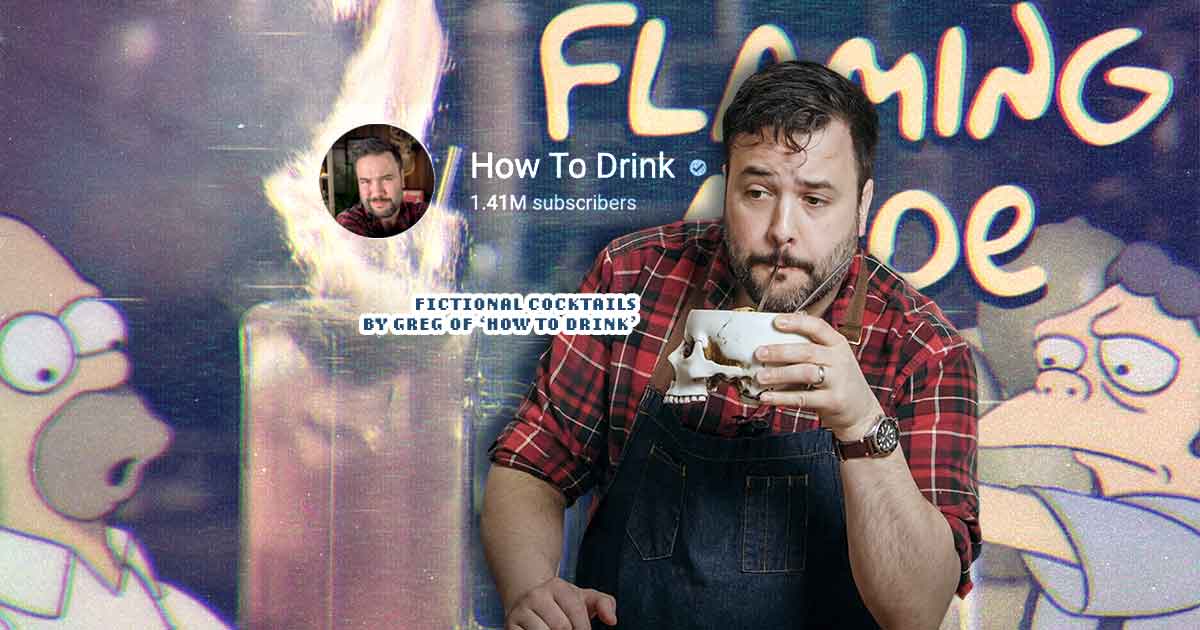 Fictional cocktails from How To Drink channel