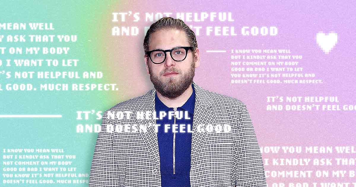 Jonah Hill on comments about his body