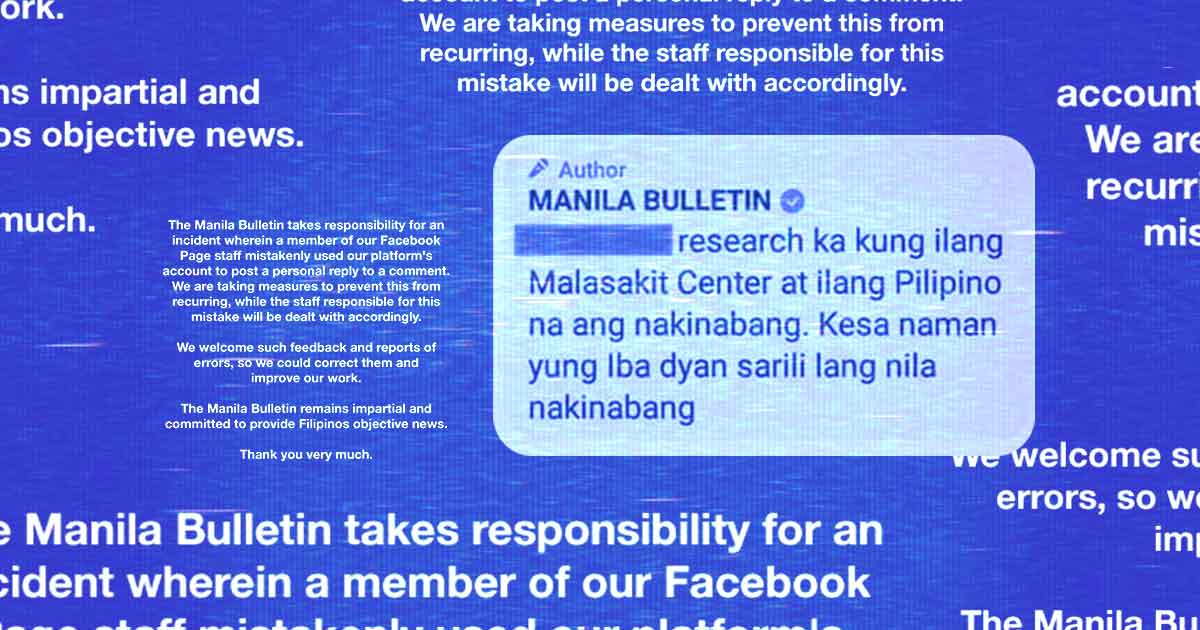 Manila Bulletin apologizes for Bong Go remark using official acct