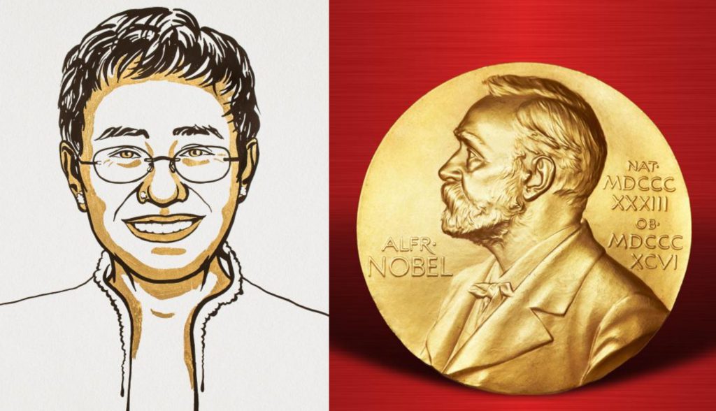 Maria Ressa is first Filipino to win the Nobel Peace Prize