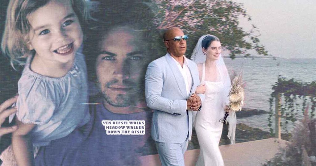 Vin Diesel Walks Paul Walkers Daughter Down The Aisle Freebiemnl 
