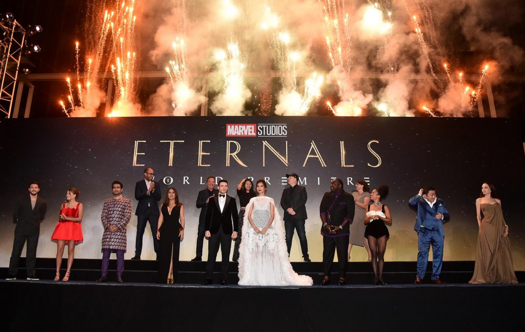 Killer Looks at The Eternals Premiere Night
