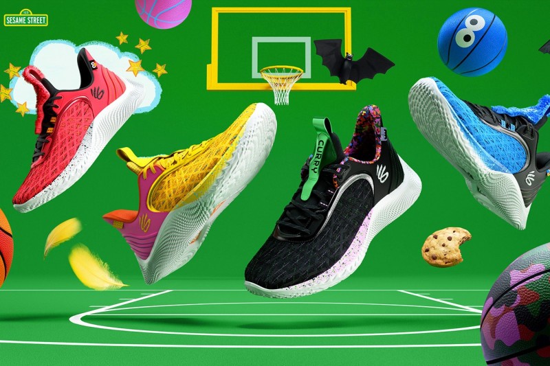 Look: Under Armour's Curry 9 Flow Sesame Street Collection