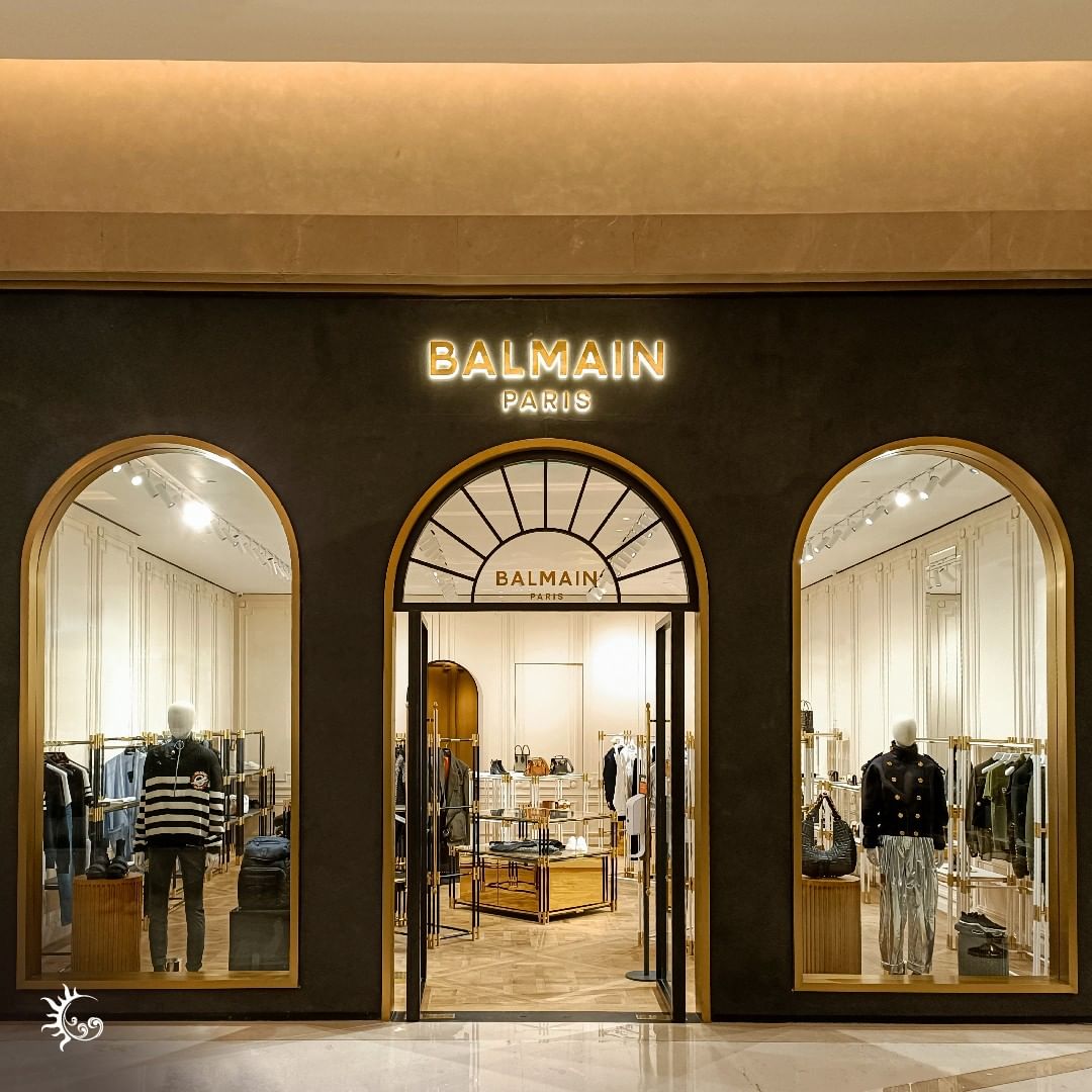 LOOK: French luxury fashion house Balmain opens its first-ever boutique ...