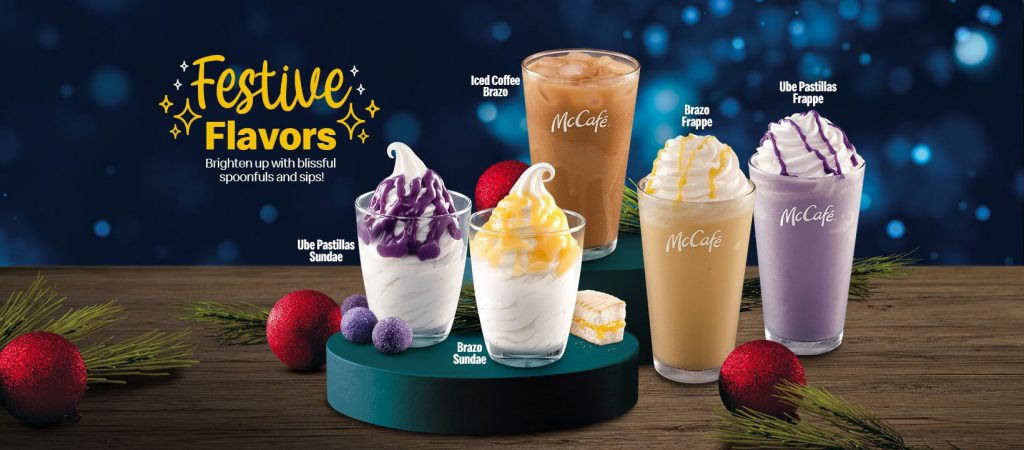 McDonald’s launches new Ube Pastillas and Brazo sundae and frappe flavors