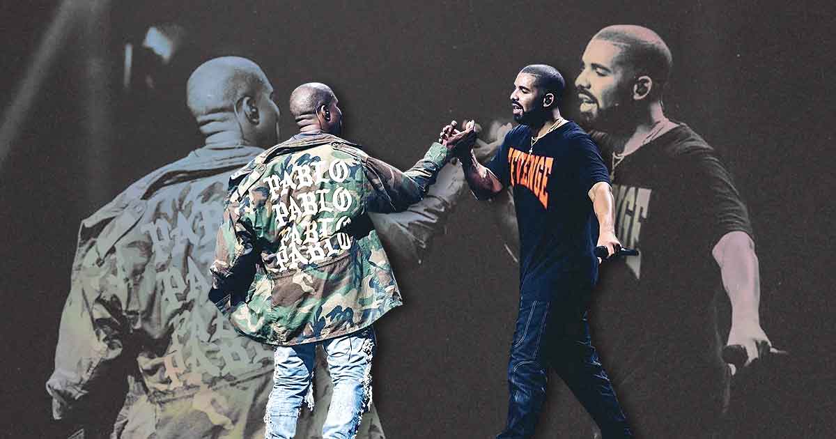 Drake and Kanye squash beef
