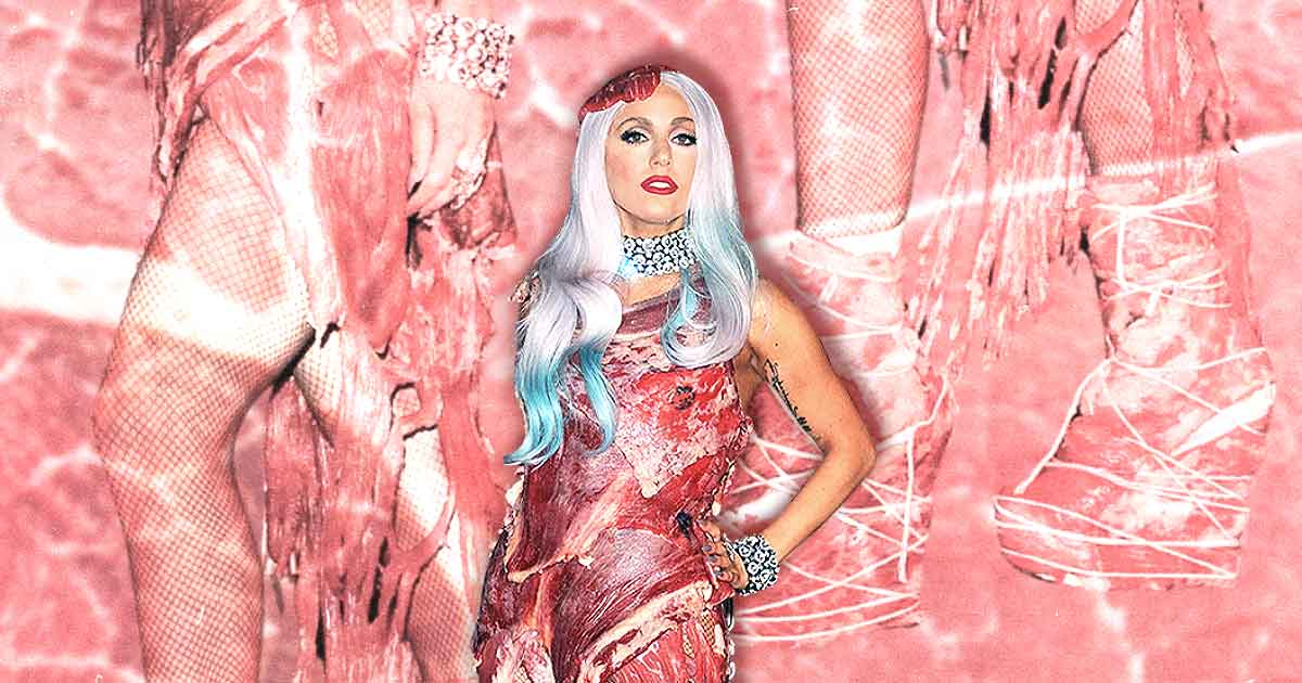Lady Gaga looks back on infamous meat dress