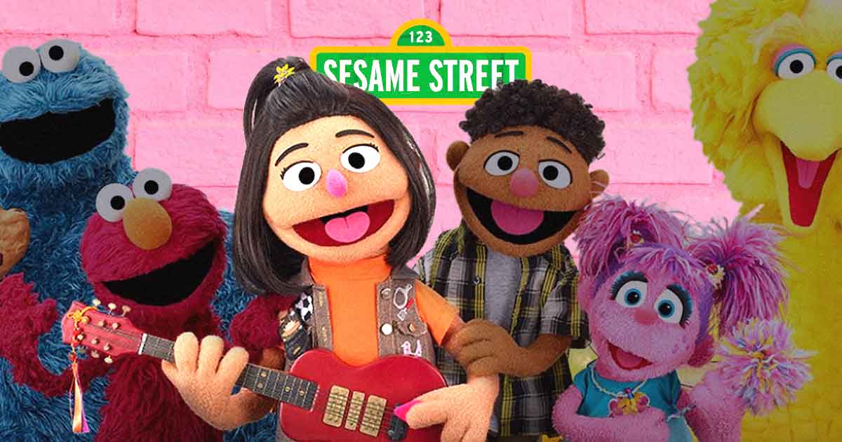Sesame Streets new muppet Ji young