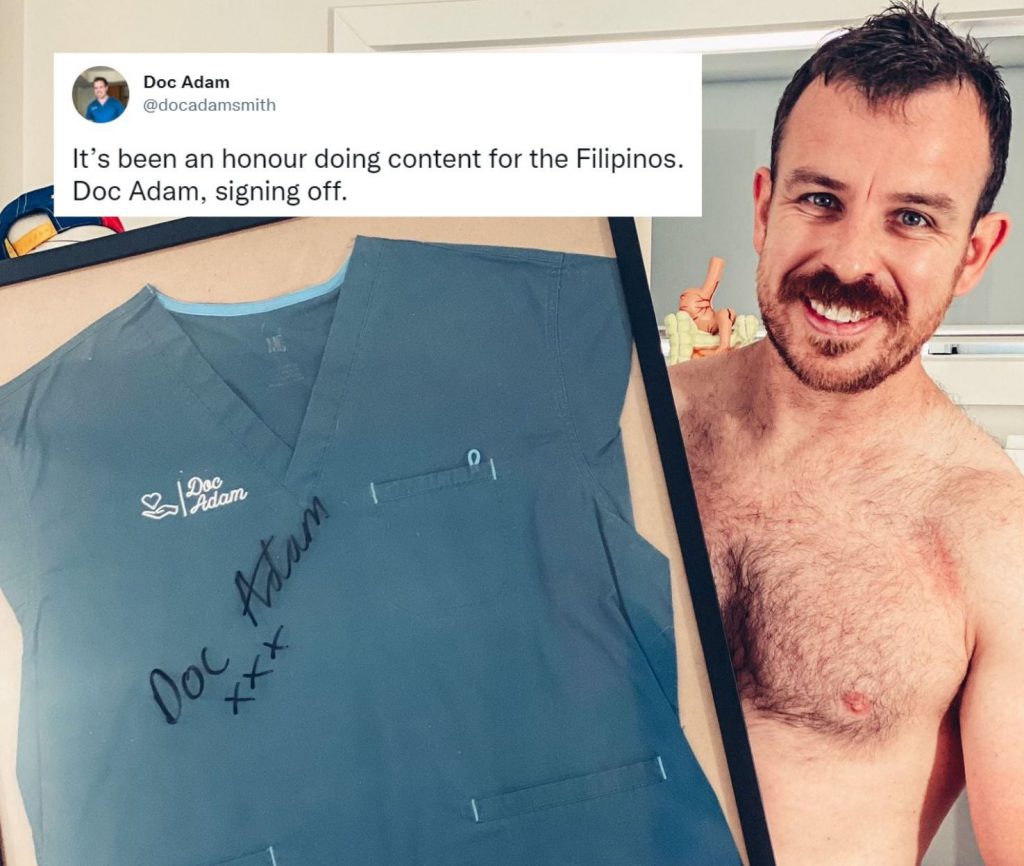 "Doc Adam signing off": Filipino-speaking doctor-vlogger quits YouTube after 4 years