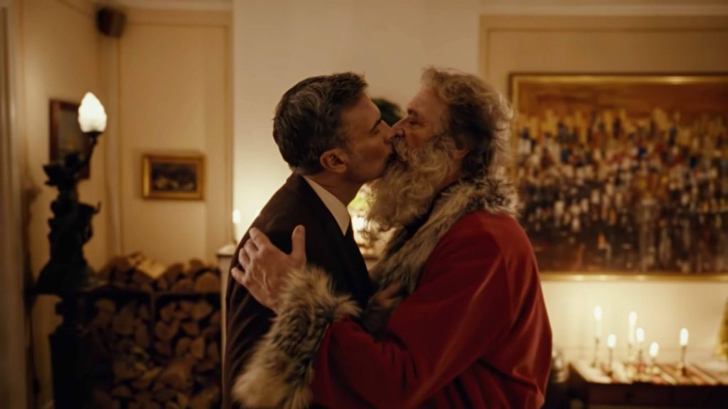 Posten's Christmas Ad Celebrates Love and Inclusivity with Gay Santa
