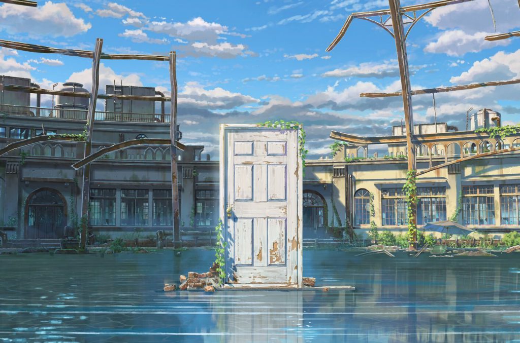 Makoto Shinkai Suzume Locking Up the Doors