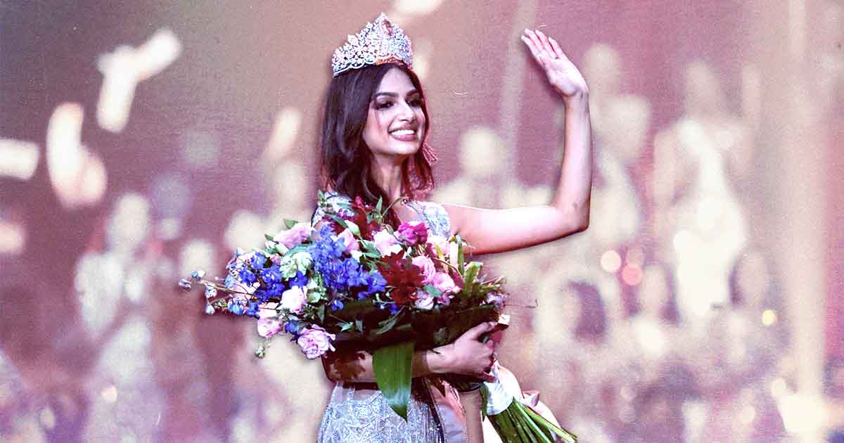 Indias Harnaaz Sandhu wins Miss Universe 2021