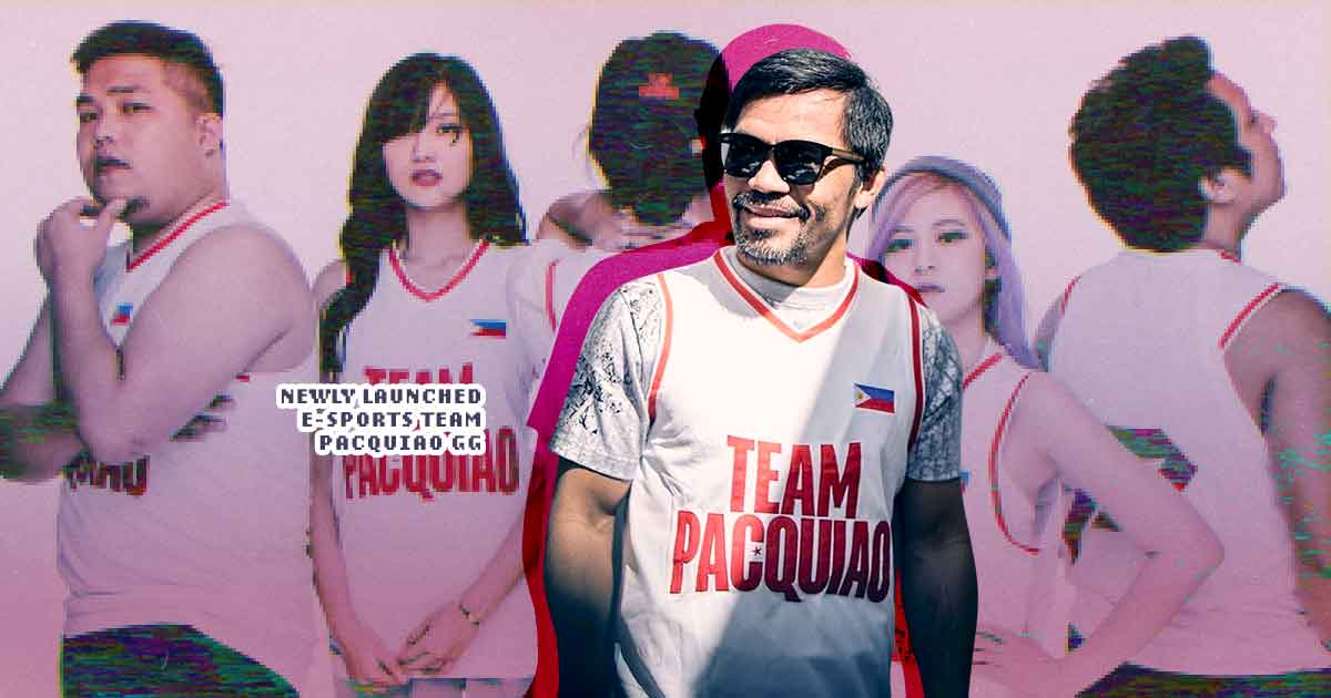 Manny Pacquiao and E sports team