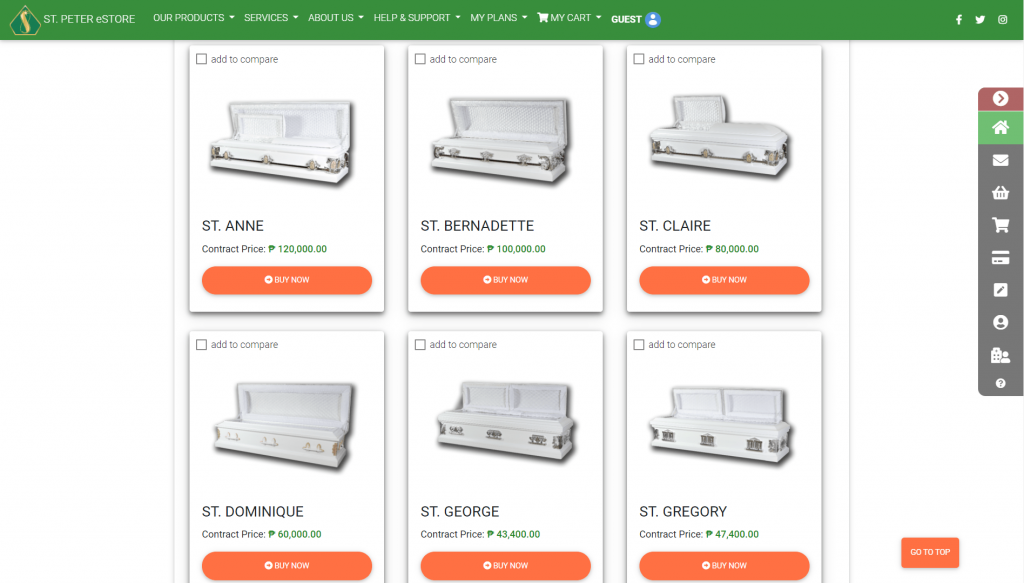 From burol to budol: St. Peter's Life Plans are now selling their caskets online