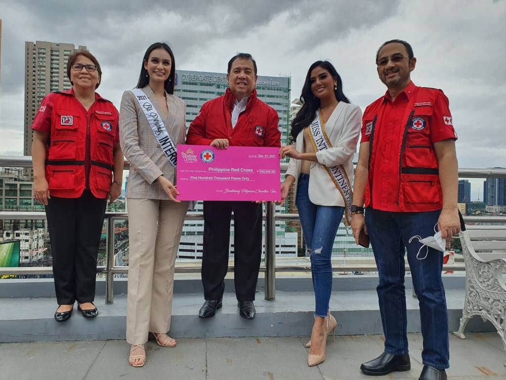 Bb. Pilipinas and Araneta City Partners Up with Red Cross for Typhoon Relief Efforts