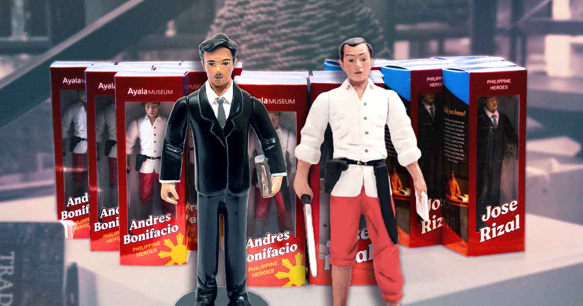 Ayala Museum sells PH hero action figures