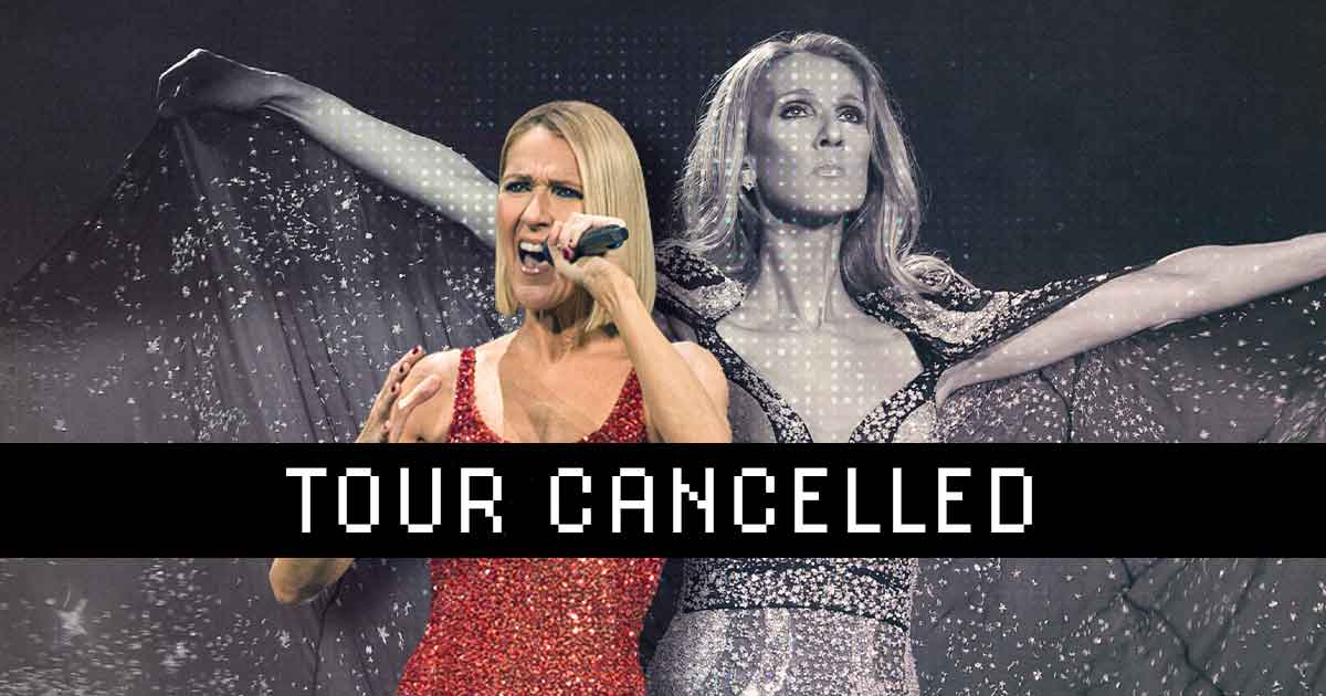 Celine Dion cancels tour dates