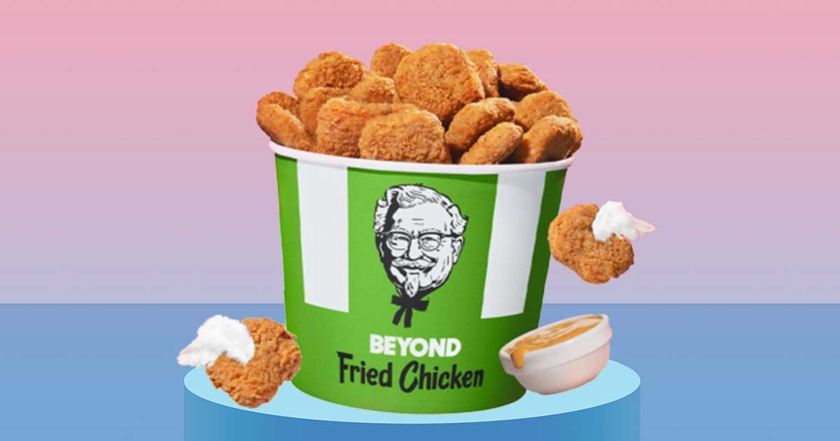 KFC Jumps on the Plant Based Bandwagon with Meatless Fried Chicken