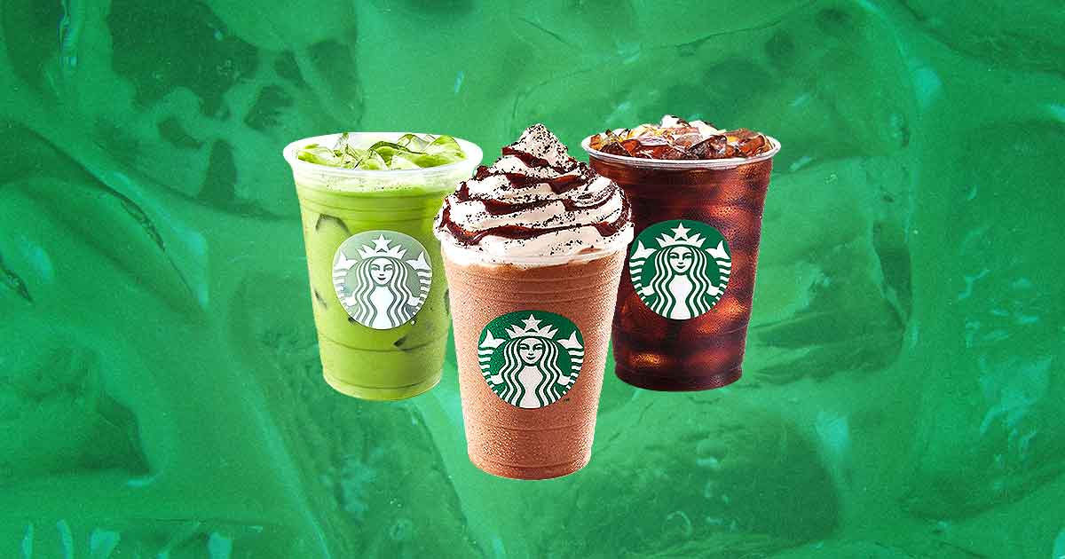 Low calorie Starbucks drink alternatives