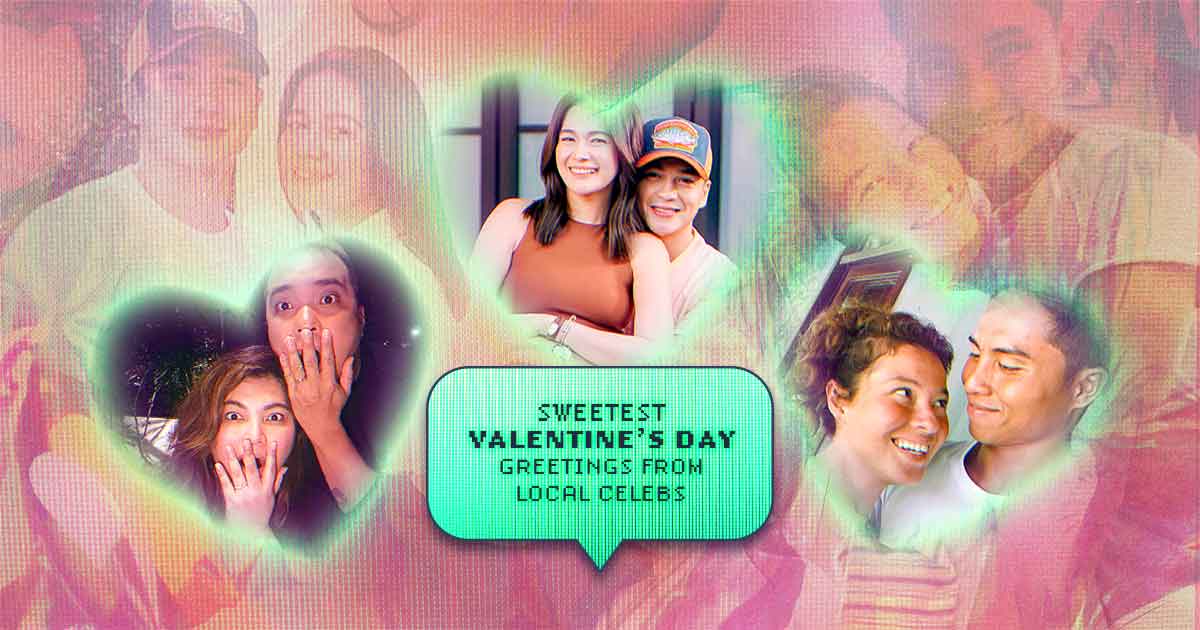 VDay greetings from local celebs