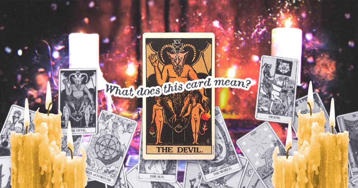 Getting Devil in tarot readings