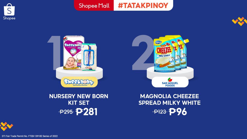 PHOTO TatakPinoy Virtual Trade Fair items for mommies and daddies