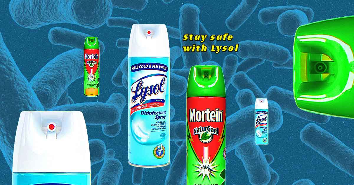 Stay Safe with Lysol