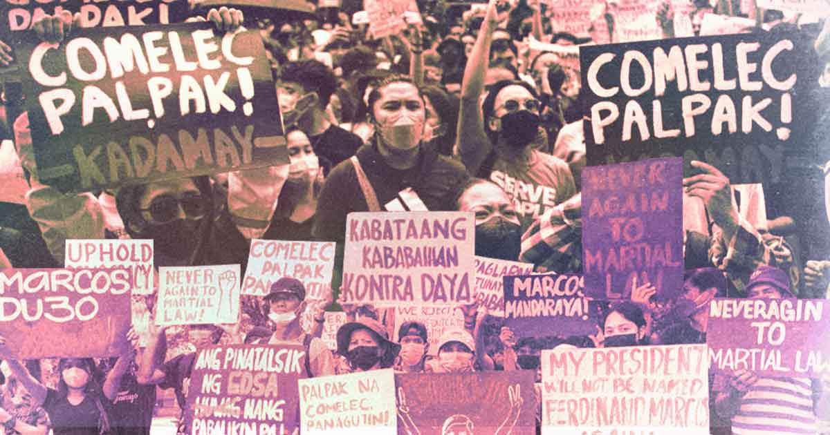 Activists troop to Liwasang Bonifacio