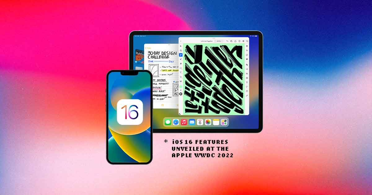 iOS16 unveiled at WWDC2022